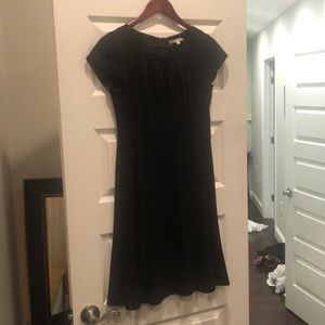 Nanette Lepore little black dress with keyhole.